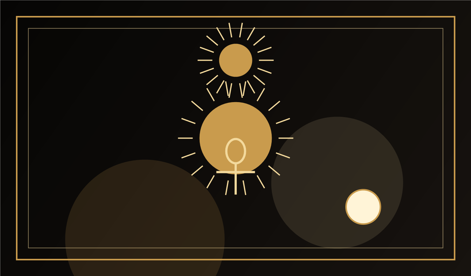 Visuel noir et or Atelier Pharaon pour Robe egyptienne : composer une silhouette antique elegante