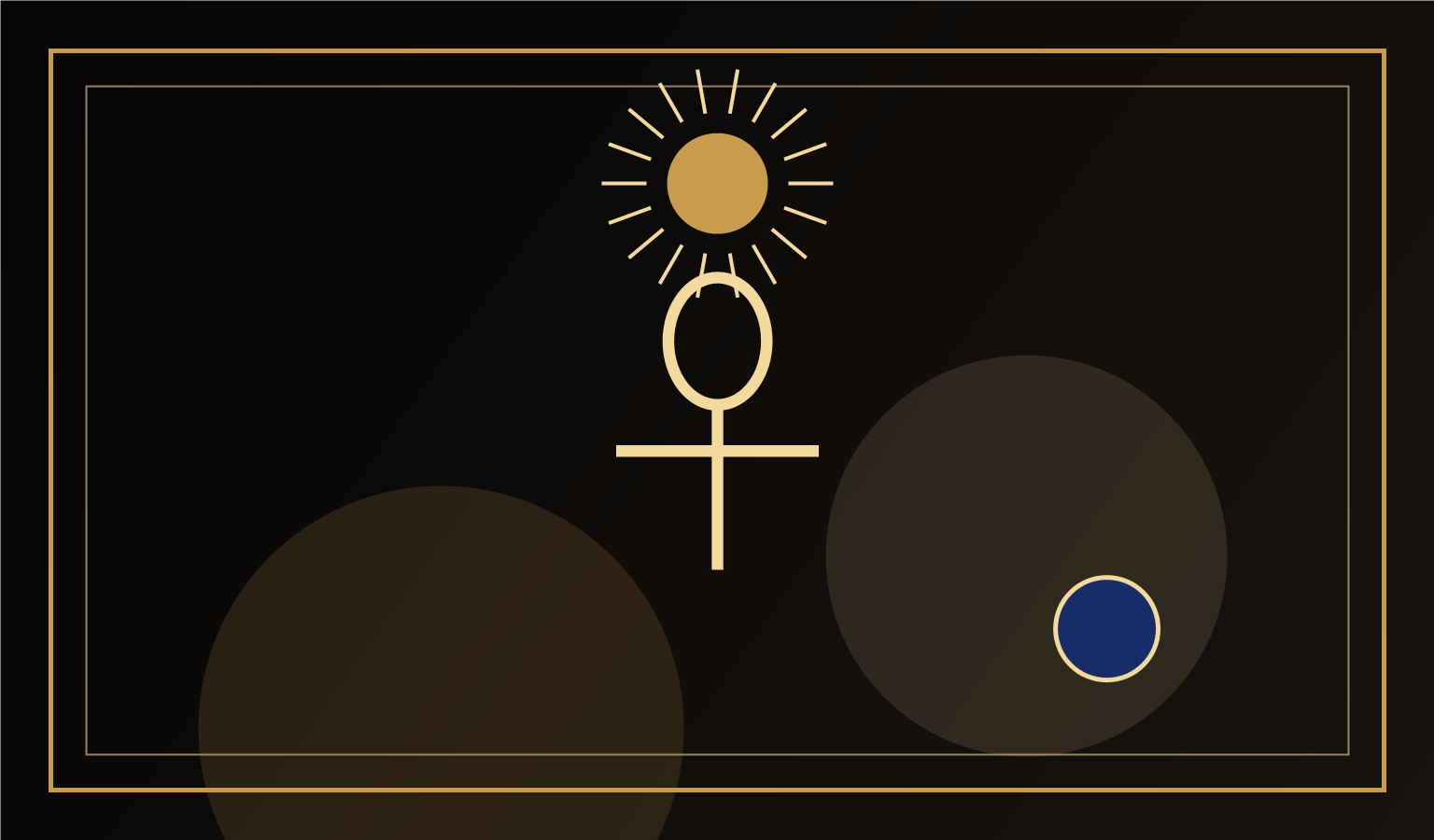 Visuel noir et or Atelier Pharaon pour Bijoux egyptiens : comment choisir les bonnes pi&egrave;ces ?
