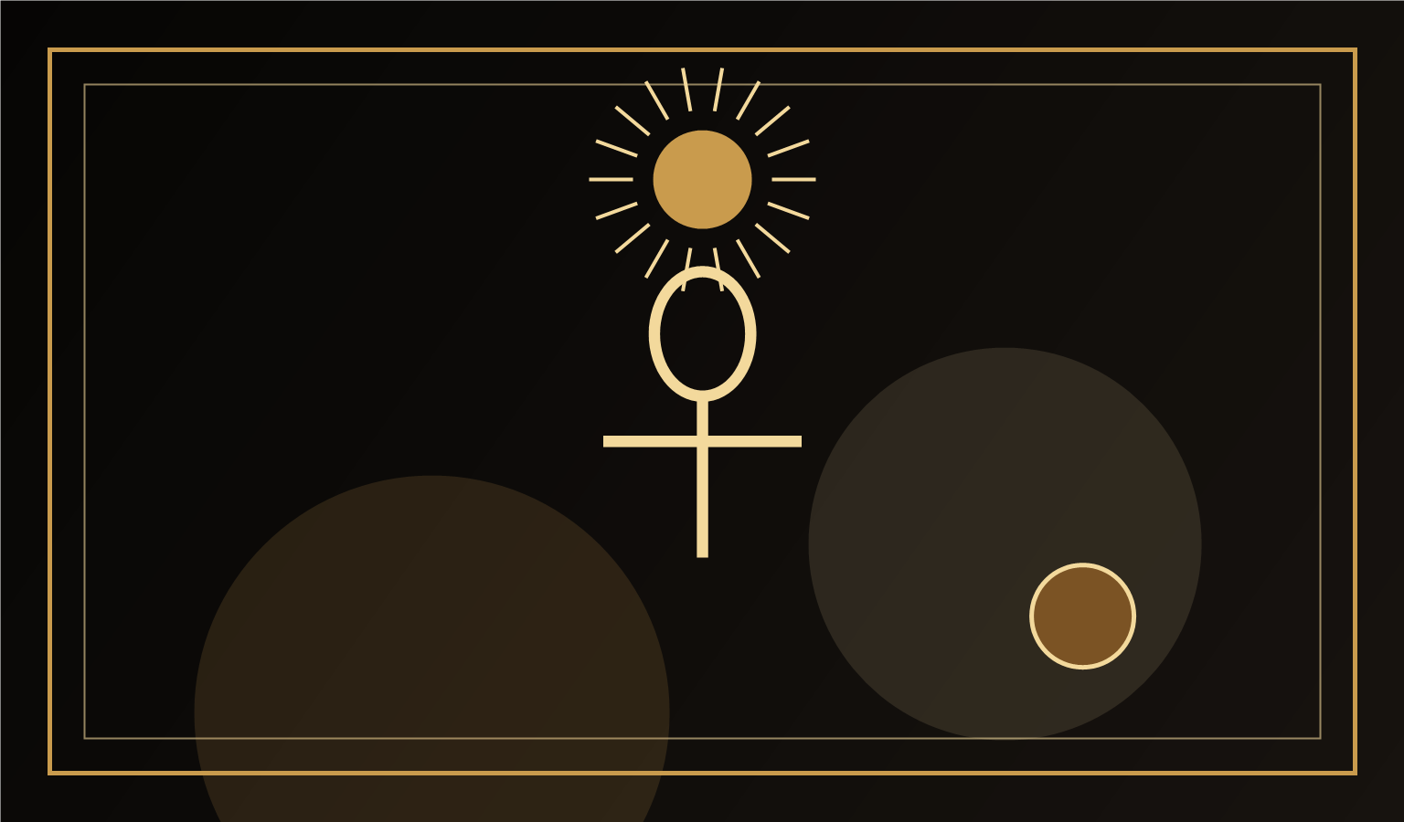 Visuel noir et or Atelier Pharaon pour Style pharaonique : associer bijoux, v&ecirc;tements et decoration